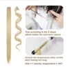 12 Pcs Colored Clip In Hair Extensions in Beige Blonde