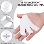 Secure Style Bliss: Discover the Best with Sajoo 48 Piece Wig Tape - Unmatched Hold and Comfort!