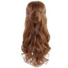 Long Wave Brown Movie Costumes Cosplay Wigs for Women – Ideal for Film-inspired Styles!