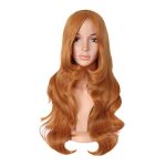 24 Inch Charming Orange Cosplay Wig - Long Wavy