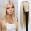 Aubree's 613 Blond Synthetic Wig - Exquisite Simulation Scalp Hairline for Ultimate Natural Beauty