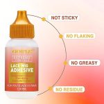 Extra Hold Wig Glue - Long-Lasting Lace Front Wig Adhesive for a Natural Look