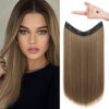Thicker and Longer Hair with Invisible Wire Hair