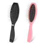Wig Brush Duo - Stainless Steel Hair Brushes