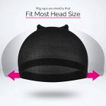 FANDAMEI's Nylon Wig Caps – 4 Pieces of Comfortable and Natural-looking Wig Accessories