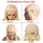 Blonde Beauty Unleashed: 613 Body Wave Lace Front Wig – HD Transparent Lace, Effortless Glam (20 Inch)