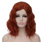 Radiant in Ginger: Embrace Effortless Beauty with Mildiso's Short Curly