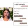 LDHAIRLD Black Bob Wig - Stunning Lace Front for Confidence and Fashionable Daily Wear