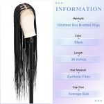 HD Lace Front Knotless Braided Wigs: Long, Natural, and Salon-Worthy Look!