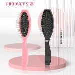 Wig Brush Duo - Stainless Steel Hair Brushes for Synthetic Wigs - 2 Pack Hair Extension Brushes for Women