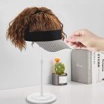 3Pcs Adjustable Wig Stands - Portable Tools for Wig Drying, Styling, and Hat Display, Non-Slip Design for Women's Wig Storage