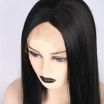 NNOLA Women's Wig 24 Inch Black Straight Lace Front - Unleash Your Glamour for Halloween, Concerts, and Beyond