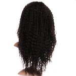 Refrescante Natural Brown Afro Kinkys Curly Wig - Heat Resistant Synthetic Beauty for Everyday Charm and Special Occasions