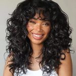 Transform Your Look with Black Long Curly Afro Wig