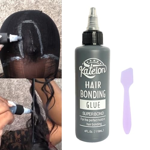 Wig Adhesive 4oz - Fast-Action Black Waterproof
