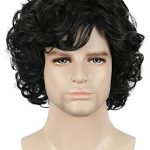 Black Men's Wig - Ideal for Cosplay, Halloween