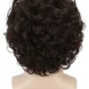 Anime Mastery Unleashed: Men's Short Curly Brown Wig for Halloween & Cosplay - Dive into Character with High-Quality Hair