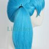 Linfairy Women's Blue Ponytails Wig - Perfect Halloween and Cosplay Accessory