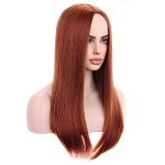 MAGQOO Dark Orange Wig – Silky, Soft, and Stylish Perfection