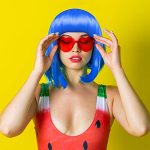Get the Party Started with KUUQA's 16-Piece Neon Wig and Sunglass Set – Perfect for Bachelorette Parties, Halloween, and More