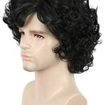 Black Men's Wig - Ideal for Cosplay, Halloween, and Costume Ensembles