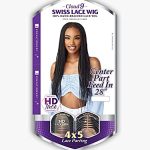 Experience Natural Elegance with Sensationnel Cloud9 4x5 Braided Wig - Virtually Undetectable HD Lace & High Quality Fiber