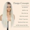 X-TRESS Blond Glueless Lace Front Wigs - Pre Plucked, Pre Cut, and Stunning 13x4x1 HD Lace