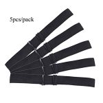 Secure Style Delight: 5Pcs Adjustable Elastic Bands for Wigs - Non-Slip Straps for Effortless Wig Fixation (3.0A-5PCS)
