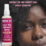 Wig Adhesive Spray 4oz - Strong Hold, Sweat-Proof, Temporary Bond for Lace Wigs