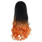 Demon Slayer Spirit with GARELF's Long Wavy Nezuko Cosplay Wig: A Perfect Blend of Style and Comfort for Halloween and Anime Enthusiasts