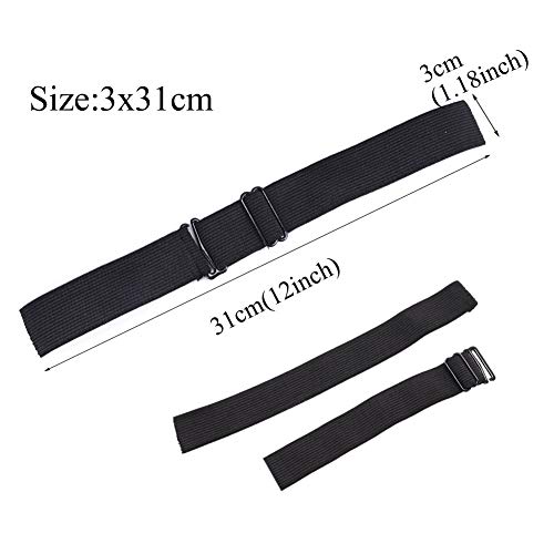 Secure Style Delight: 5Pcs Adjustable Elastic Bands for Wigs - Non-Slip Straps for Effortless Wig Fixation (3.0A-5PCS)