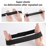 12-Piece Adjustable Wig Edge Elastic Bands - Perfect for Daily Wear or Special Occasions