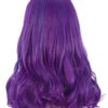 Long Curly Purple Wig - Perfect for Cosplay, Costume, and Halloween Parties