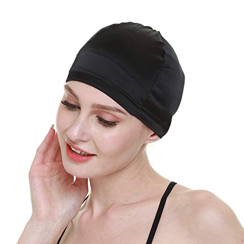 Style with Wig Cap: 100% Mulberry Silk, Ideal for Cancer Patients and Women with Hair Loss!