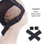 3 Sets of Adjustable Wig Straps - Perfect for DIY Wig Making