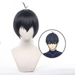 iirukaa's Anime Blue Lock Wig – Authentic Design for Halloween and Cosplay Costume Mastery