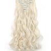 20" Curly Full Head Clip in Synthetic Hair Extensions