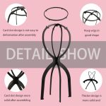 Wig Care with the Premium Portable Collapsible Wig Stand Holder - Your Stylish Travel Companion for Multiple Wigs