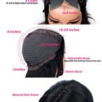 CAREKISS 26-inch Straight Lace Front Wig - 100% Human Hair, Free Parting, Pre Plucked with Baby Hair