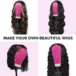 23 Inch Canvas Wig Mannequin Head – Complete Wig Making Set with Tripod Stand and Essential Accessories