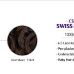 Lace Front Wig Cloud 9 What Lace Swiss Lace 13X6 Brielle (1B) - Pre-Plucked, Natural Density, Undetectable Hairline - Perfect for a Protective Style