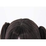 Dark Brown Cosplay Wig – Long Wavy Locks with Ponytails for the Ultimate Costume Party