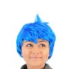 Unleash Your Joy: Vibrant Inside Out Blue Costume Wig for Halloween and Cosplay Fun