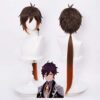 Power of SL Brown Wig's Anime Spiky Fluffy Hair with Ponytails - A Must-Have Feature for Authenticity