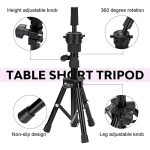 23 Inch Canvas Wig Mannequin Head – Complete Wig Making Set with Tripod Stand and Essential Accessories