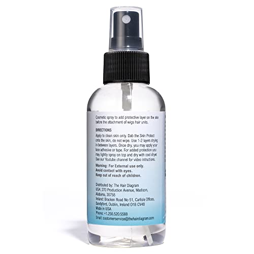 The Hair Diagram - Bold Hold Skin Protectant: Sensitive Scalp Protector for Lace Wig Glues, Tapes, and Hair Adhesives - Sweat Shield and Scalp Care