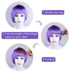 Get the Party Started with KUUQA's 16-Piece Neon Wig and Sunglass Set – Perfect for Bachelorette Parties, Halloween, and More