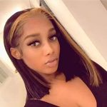 9A Grade Brazilian Straight Bob Wig – Vibrant Highlight tl27, 13x4 Lace Front for Effortless Elegance