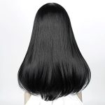 Long Straight Black Cosplay Wig – Includes Free Wig Cap for Effortless Daily and Party Cosplay
