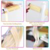 MEckily 22 Inch Colored Hair Extensions: Transform Your Look with Party Highlights - Straight Synthetic Hair for Kids' Glamorous Styles